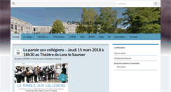 Desktop Screenshot of clg-saint-exupery.ac-besancon.fr